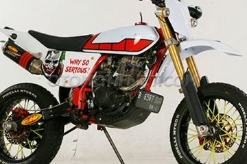 Tiger Modif Supermoto. Modifikasi Honda Tiger 2000 Jadi Supermoto Klasik, Beneran Nih