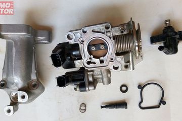 Nama Bagian Body Motor Matic. Kenali Lagi Throttle Body di Motor Injeksi, Begini Fungsinya