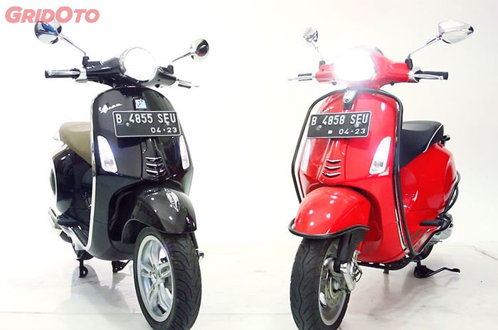Tangki Bensin Vespa Matic. Hasil Tes Konsumsi BBM Vespa Primavera & Sprint 150 i-Get ABS