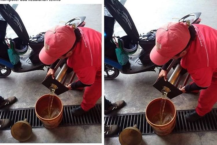 Harga Bensin Full Tank Motor. Yamaha Mio Isi BBM Full Tank 7,9 Liter, Pemilik Enggak Terima