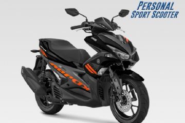 Aerox Hitam Orange. Yamaha Hadirkan Warna Baru Aerox 155 cc, Ini Dia Pilihan