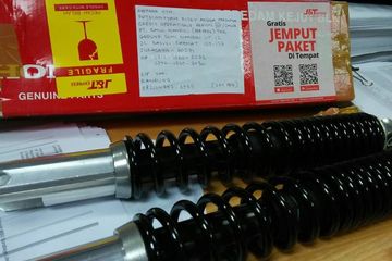 Per Shock Belakang. Sokbreker NMAX, Aerox Dan PCX Jadi Empuk, Cuma Ganti Per