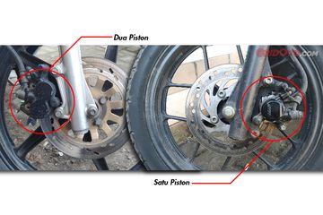 Kaliper Tokico 2 Piston. Lebih Aman Mana Sih, Rem Berkaliper 1 piston atau 2 Piston