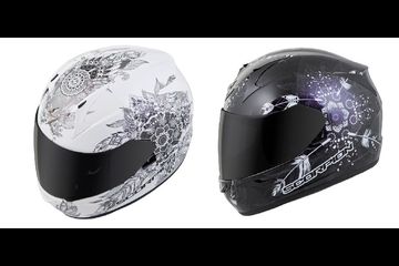 Helm Yang Cocok Untuk Wanita. Pilihan Helm yang Cocok untuk Lady Bikers, Motifnya Cewek