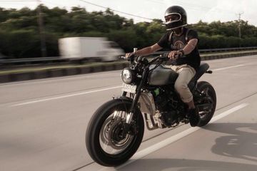 Biaya Modif Ninja 250 Jadi Scrambler. Bim Salabim, Kawasaki Ninja 250 Berubah Makin Sangar Jadi