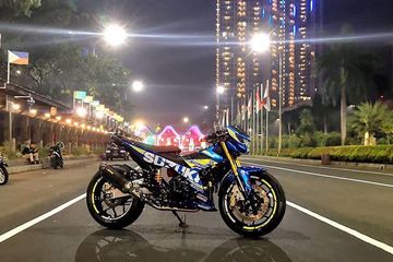 Honda Revo Pake Velg Satria Fu. Suzuki Satria F150 Enggak Malu Pakai Pelek R15, Hasilnya Bikin