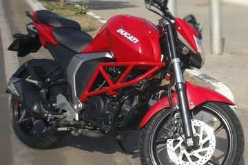 Modifikasi Byson Fi. Motor Jepang Rasa Italia, Yamaha Byson Fi Evolusi Jadi Ducati