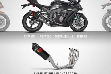 Bunyi Knalpot Akrapovic. Aneka Suara Knalpot Akrapovic Buat Ninja, Dua Silinder Empuk