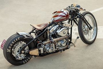 Cara Membuat Rangka Motor Harley. Unik, H-D Shovelhead Ini Dibangun Justru Diawali dari Bannya