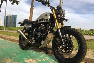Biaya Custom Motor Japstyle. Biaya Custom Yamaha Scorpio dan Honda Tiger Edisi Pelajar