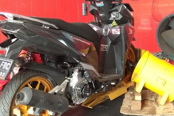 Bore Up Supra 125 Jadi 200cc. Honda Vario 150 Jahat Diganjal Piston Gede Jadi 200 cc, Tenaga