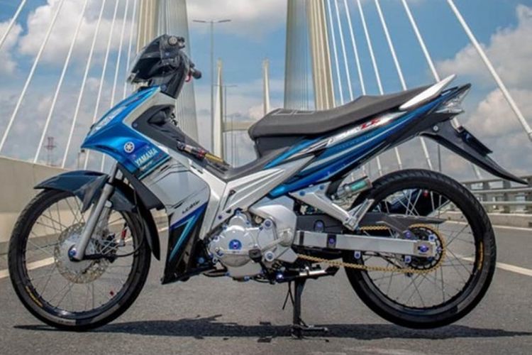 Modifikasi Jupiter Mx Lama Warna Biru General Modifikasi