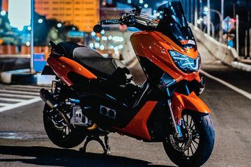 Modifikasi Yamaha Nmax Warna Hitam. Modifikasi Yamaha NMAX Asal Bulukumba, Gaya Proper Tampilan