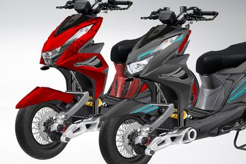 Swing Arm Beat Variasi. Honda BeAT Tampil Ala Dragster, Pakai Swing Arm Depan Dan