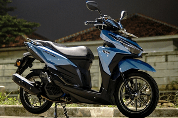 Modifikasi Spion Vario 150. Modifikasi Honda Vario 150, Berjubah Kalem, Tapi Kaki-kakinya