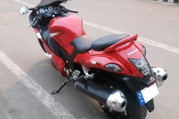 Motor Hayabusa Modif. Motor India Jadi Suzuki Hayabusa, Bodi Kekar Tapi Tenaga Cuma