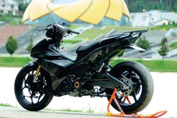 Swing Arm Mx Old. Pakai Swingarm Yamaha R15, MX King Kok Jadi Begini Ya