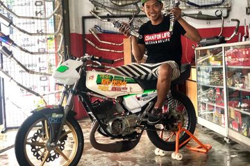 Gambar Rx King Road Race. Gak Pakai Mahal, Sok Standar Ini Mengantar RX King Super Pro