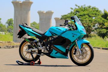 Letak Cdi Ninja Rr 150. Dimodif Ala Moto3 Era Lawas, Kawasaki Ninja 150 RR Jadi