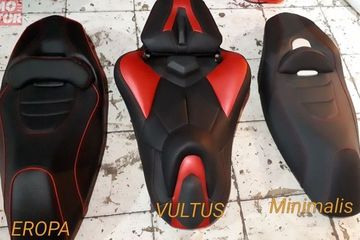 Motor Yang Cocok Untuk Orang Gemuk. Begini Bentuk Custom Jok Motor yang Nyaman Buat Bikers