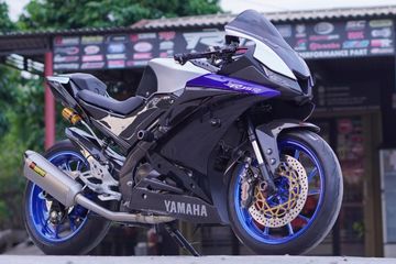 Modifikasi Motor Yamaha R15 V3. Yamaha R15 V3 Tampang Hedon, Biaya Modifikasi Habiskan Rp 70