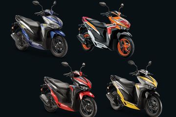 Modifikasi Motor Vario 150 Warna Silver. Intip Yuk Empat Pilihan Warna Baru Honda Vario 150 di Malaysia
