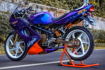 Ninja Rr Modif Moge. Kawasaki Ninja RR Perkokoh Kaki-kaki Bermodal Pengereman Moge