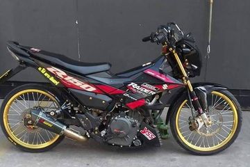 Satria F150 Modifikasi. Coba Tebak, Bagian Apa Yang Beda di Suzuki Satria F150