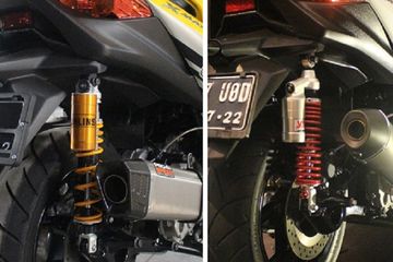 Panjang Shock Belakang Xmax. Pilihan Sokbreker Belakang Yamaha XMAX, Ada Dua Nih