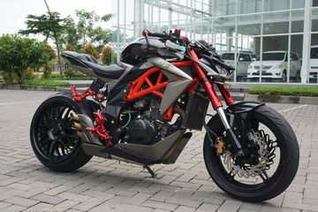 Honda Tiger Revo Modifikasi. Honda Tiger Revo Tampang Street Fighter, Cuma Dijual Segini