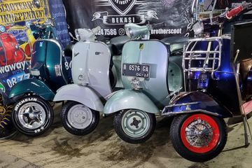 Vespa 2 Tak Modif. Restorasi Vespa 2-Tak Harga Bersahabat, Tak Sekadar Repaint