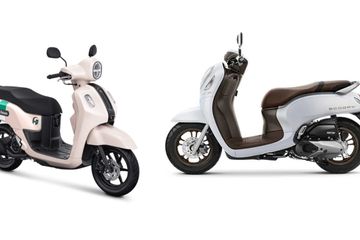 Motor Scoopy Yamaha. Yamaha Fazzio Hadirkan Beragam Fitur Canggih, Segini Selisih