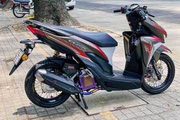 Vario 150 Modifikasi Velg 17. Modifikasi Honda Vario 150, Kaki Dibuat Beda, Pasang Pelek Jari