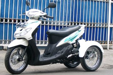 Cara Modif Motor Matic Roda 3. Berikut Tiga Jenis Paket Modifikasi Motor Khusus Untuk Difabel