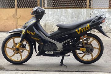 Velg Satria 2 Tak. Suzuki Satria 120R Jadi Pusat Perhatian, Pelek VND Six Star Bikin