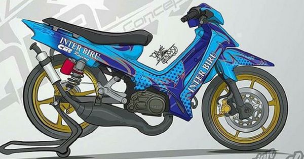 Bore Up Fiz R Road Race. Inilah Yamaha FIZ R 2-Tak, Motor Balapnya Si Dewa Road Race