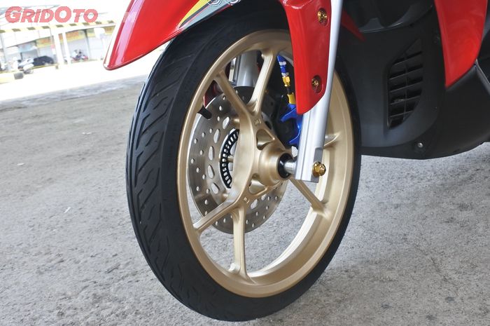 Repaint Velg Aerox. Mulai Rp 300 Ribuan, Segini Biaya Cat Pelek Motor di Bengkel