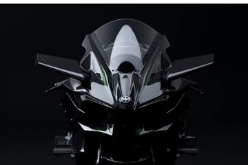 Harga Motor H2r. Logo di Emblem Ninja H2R Beda dengan Motor Kawasaki Lain