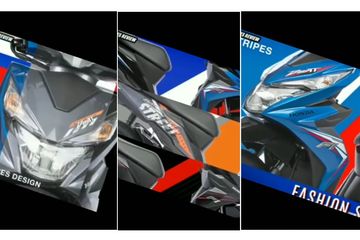 Gambar Ban Motor Beat Bocor. Honda BeAT Baru Bocor di Social Media, Punya 9 Pilihan Warna