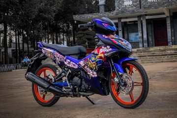 Decal Mx King Terbaru. Dikonsep Japanese Street Style, Yamaha MX King 150 Jadi