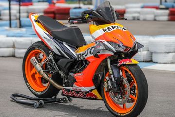 Ukuran Ban Honda Supra Gtr 150. Honda Supra GTR 150 Berlagak ala RC213V dan Pakai Livery HRC