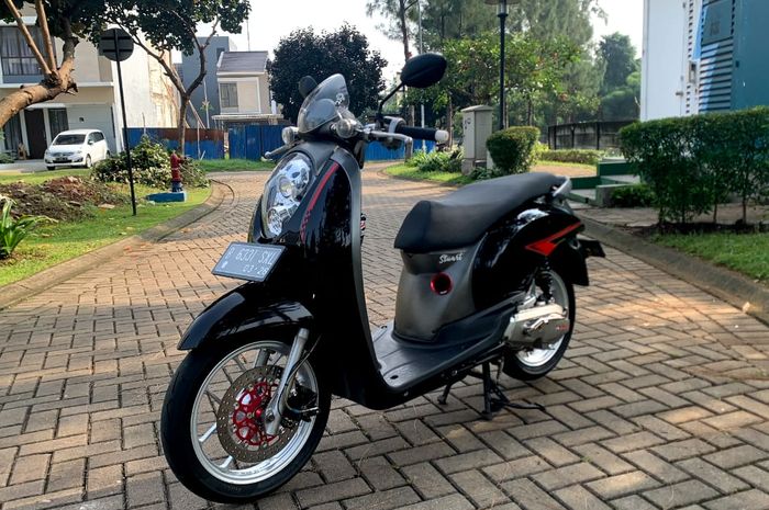 Modifikasi Scoopy Abu Abu. Modifikasi Honda Scoopy Lama, Tampilan Manis Tenaganya