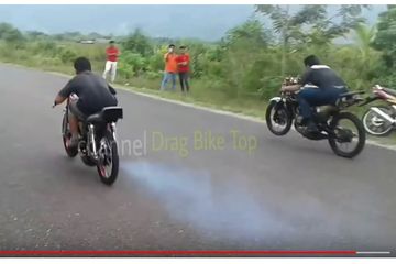 Video King Vs Ninja. Musuh Abadi! Video Yamaha RX-King Vs Kawasaki Ninja 150