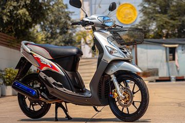 Mio Lama Modif. Yamaha Mio Lama Menolak Tua, Obatnya Main Modifikasi