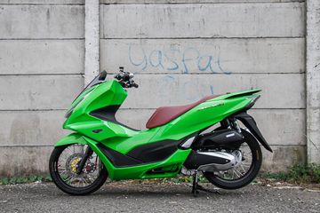 Velg Pcx Modif. Dicekoki Pelek Jari-jari, Modifikasi Honda PCX 160 Jadi Makin