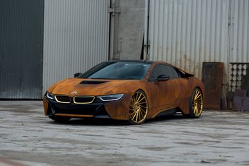 Modifikasi Pelek Nmax. BMW i8 Dibuat Karatan, Pakai Pelek yang Harganya Setara 3