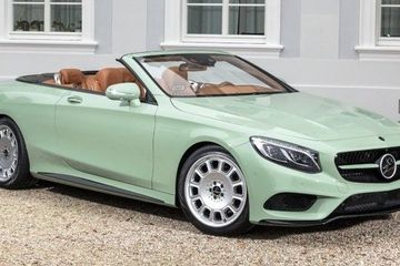 Motor Warna Pastel. Warna Pastel Mercedes-Benz S-Class Cabriolet Karya Carlsson