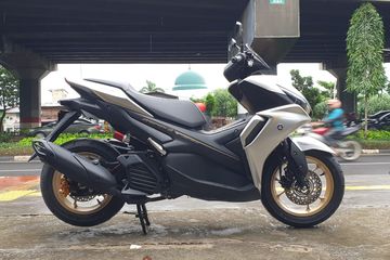 Modifikasi Aerox Monoshock. All New Aerox 155 Connected Jadi Monosok, Biaya Rp 2 Jutaan, 3