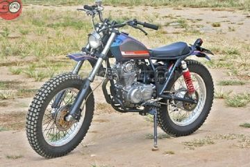 Variasi Motor Gl Pro. Modifikasi Honda GL Pro 1995 Bergaya Scrambler, Siap di Aspal