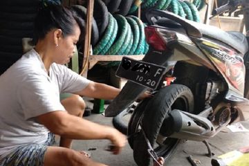 Ban Motor Beat Bocor. Ban Bocor Waspada Motor Jadi Oleng Setelah Ditambal, Awas